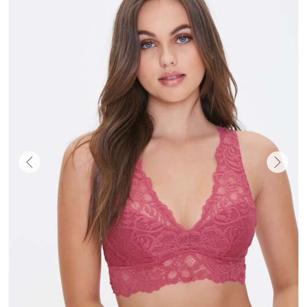 crochet lace bralette